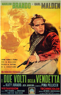 One-Eyed Jacks Movie Poster Print showcasing classic cinema art.