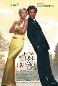 How to Lose a Guy in 10 Days Movie Poster Print (11x17)