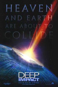 Deep Impact Movie Poster Print featuring iconic film visuals.