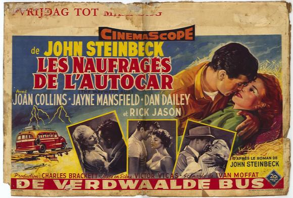 Wayward Bus Movie Poster Print showcasing vibrant film art.