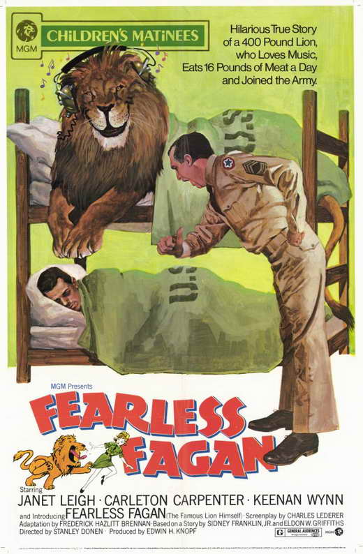 Fearless Fagan Movie Poster Print showcasing classic cinema artwork.