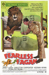 Fearless Fagan Movie Poster Print showcasing classic cinema artwork.