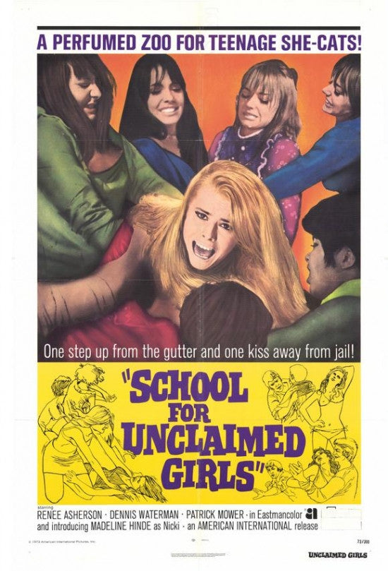 School for Unclaimed Girls Movie Poster Print 11x17