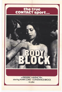 Body Block Movie Poster Print showcasing vibrant cinema art.