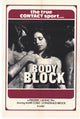 Body Block Movie Poster Print showcasing vibrant cinema art.