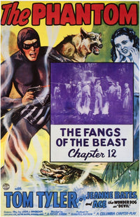 The Phantom Movie Poster Print showcasing classic film imagery.