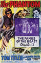 The Phantom Movie Poster Print showcasing classic film imagery.