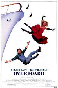 Overboard Movie Poster Print showcasing vibrant colors and classic design