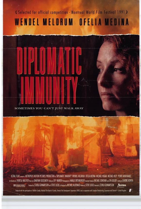 Diplomatic Immunity Movie Poster Print on premium paper.