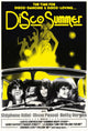 Disco Summer Movie Poster Print showcasing vibrant retro design.