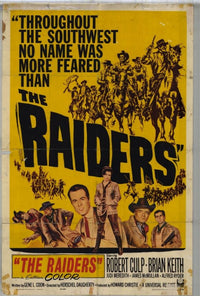 The Raiders Movie Poster Print showcasing adventure and excitement.