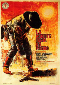 For a Few Dollars More Movie Poster Print showcasing classic cinema.