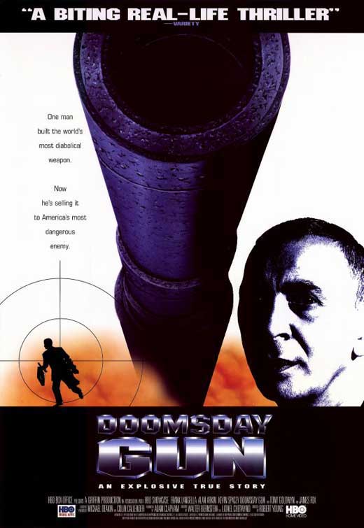 Doomsday Gun Movie Poster Print featuring vivid imagery.