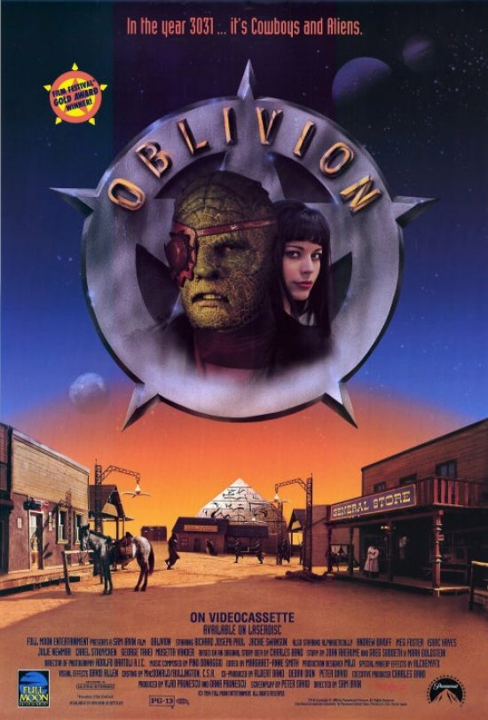 Oblivion Movie Poster Print featuring sci-fi theme