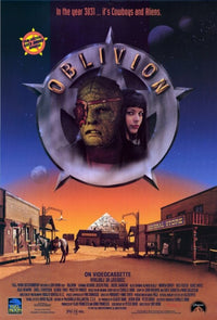 Oblivion Movie Poster Print featuring sci-fi theme