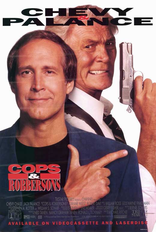 Cops and Robbersons Movie Poster Print showcasing classic comedy art.