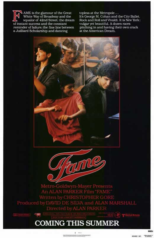 Fame Movie Poster Print (11x17) | Posterazzi