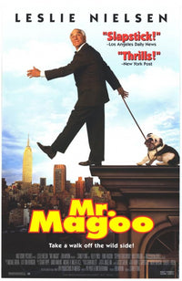 Mr. Magoo Movie Poster Print featuring whimsical animation art.