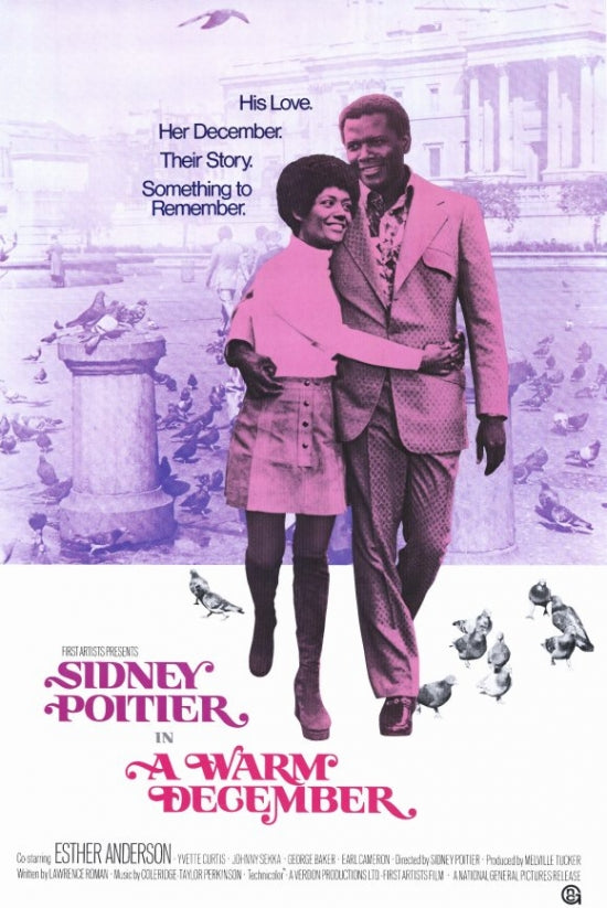 Warm December Movie Poster Print showcasing holiday charm and nostalgia.