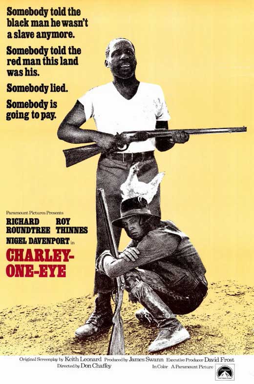 Charley-One-Eye Movie Poster Print featuring cinematic artwork.
