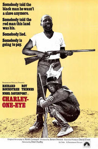 Charley-One-Eye Movie Poster Print featuring cinematic artwork.