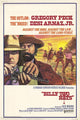 Billy Two Hats Movie Poster Print showcasing classic cinema art.