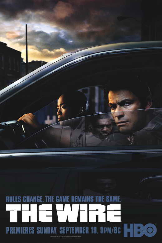 The Wire Movie Poster Print featuring iconic series imagery