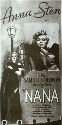 Nana Movie Poster Print showcasing vibrant colors and iconic imagery.