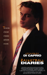 The Basketball Diaries Movie Poster Print featuring vibrant imagery from the iconic film.
