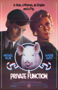 A Private Function Movie Poster Print showcasing classic British cinema.