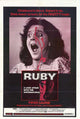 Ruby Movie Poster Print showcasing vibrant visuals and film culture.
