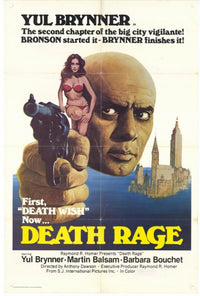 Death Rage Movie Poster - vibrant artwork for film enthusiasts