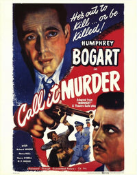 Call It Murder Movie Poster Print showcasing suspenseful cinema art.