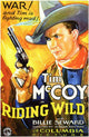 Riding Wild Movie Poster Print - vibrant and adventurous decor