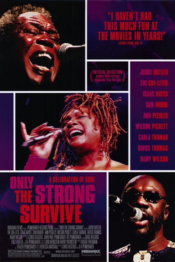 Only the Strong Survive Movie Poster Print showcasing vibrant film imagery.