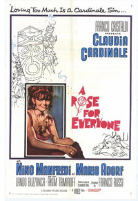 A Rose for Everyone Movie Poster Print showcasing vibrant colors and romantic imagery.