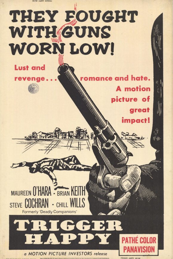 The Deadly Companions Movie Poster Print showcasing classic film art.