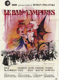 The Fearless Vampire Killers Movie Poster Print showcasing dark comedy theme.