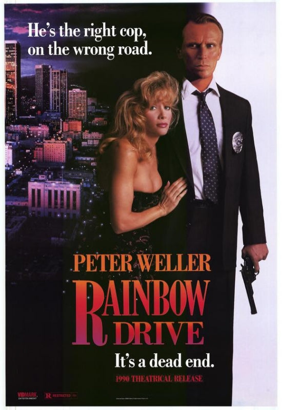 Rainbow Drive Movie Poster Print showcasing vibrant colors and design.