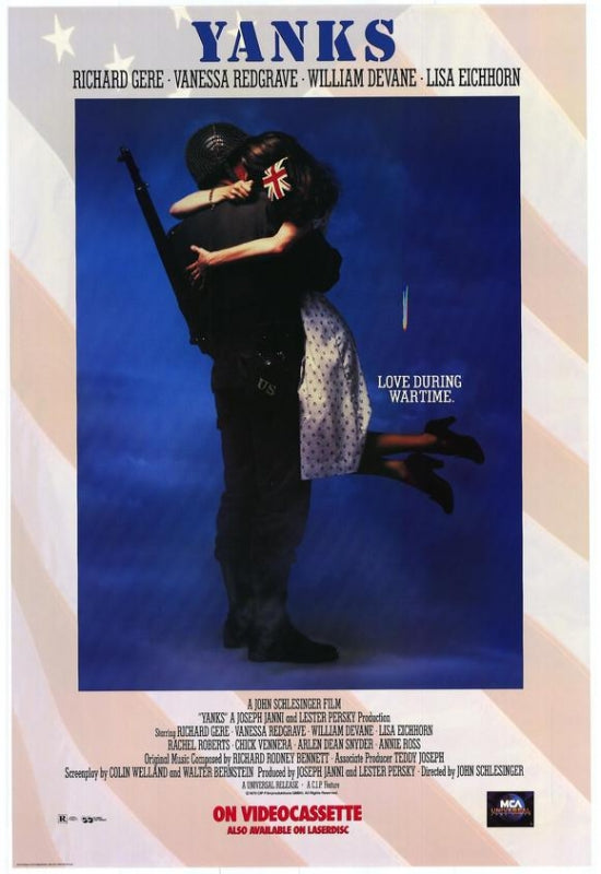 Yanks Movie Poster Print showcasing classic cinema artwork.