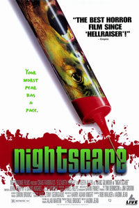 Nightscare Movie Poster Print showcasing horror art