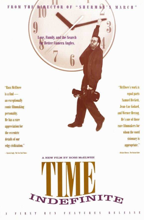 Time Indefinite Movie Poster Print showcasing cinematic art