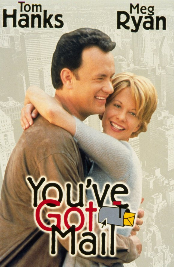 You've Got Mail Movie Poster Print featuring iconic imagery from the classic romantic comedy.
