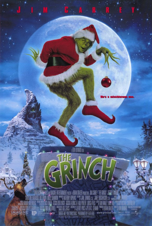 Dr. Seuss' How the Grinch Stole Christmas Movie Poster Print 11x17