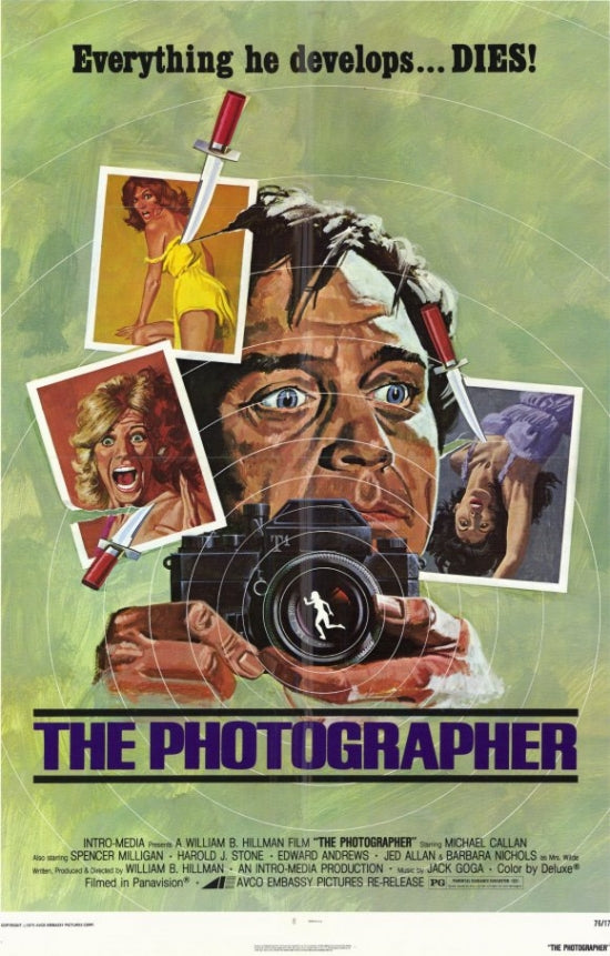 Photographer Movie Poster Print showcasing striking visuals