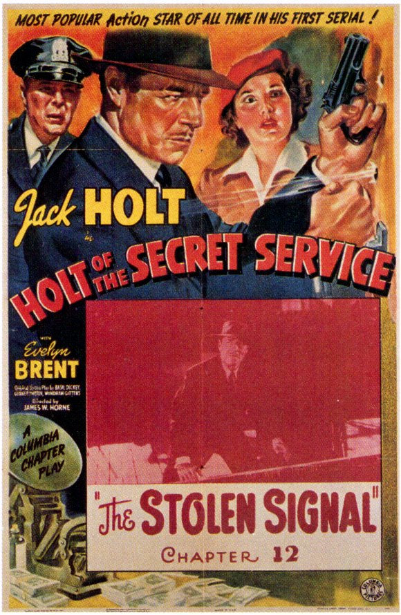 Holt of the Secret Service Movie Poster Print - Classic Film Artwork