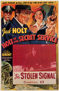 Holt of the Secret Service Movie Poster Print - Classic Film Artwork