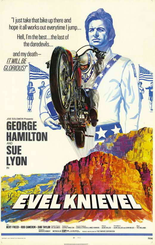 Evel Knievel Movie Poster Print - 11x17 | Pop Culture Graphics