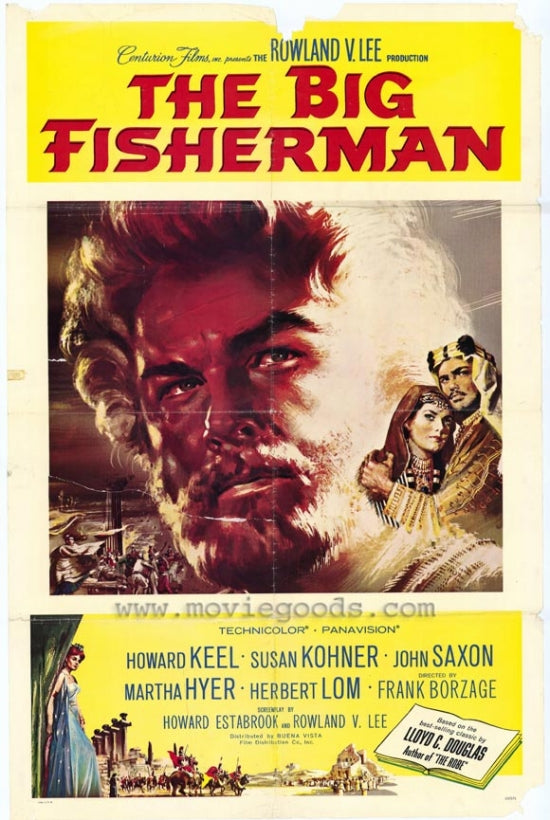 Big Fisherman Movie Poster Print showcasing vibrant colors and cinematic art.