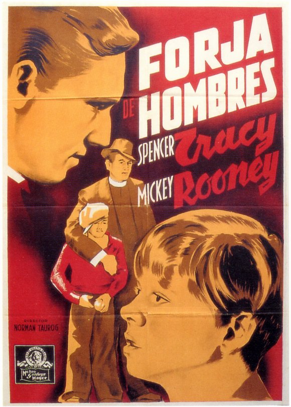 Boys Town Movie Poster Print showcasing classic film artwork
